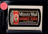 1970s Wacky Packages Minute Mud Orange Juice - LUDLOW!