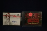 Al Horford lot of (2) Game Used & autograph cards