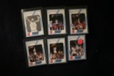 Michael Jordan lot of (6) North Carolina's Finest cards!