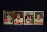 Nolan Ryan lot of (4) cards w/1973, (2) 1976 & 1978