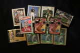 Mark McGwire lot of (11) cards w/1985 Topps Rookie +