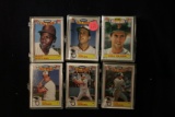 1984 to 1988 Topps Glossy All-Star Sets - 22 cards each - Joyner, Clark, Canseco, Ripken, Jr, Brett