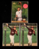Derek Jeter lot of (3) Rookie cards