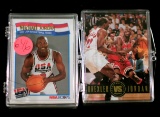 1991-92 Hoops - USA Basketball Team Set & Skybox Showdown series w/Michael Jordan