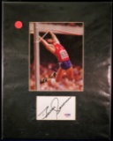 Bruce Jenner autograph w/Olympic Photo - PSA COA!