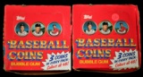 1987 Topps Coin Wax Box Lot of (2)