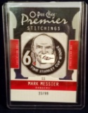 2007-08 OPC Premier Stitchings - Mark Messier - #23/99 - RARE!