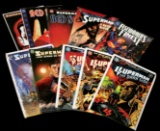 Superman lot of (10) TPB w/Dark Side set!