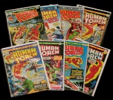 The Human Torch #1 - 8 - complete set - High grade - CGC them!