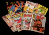 Lot of (8) Marvel Kids themed #1s w/Alf, Smurfs, Muppets & more