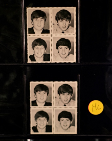 (2) Beatle Stamps that are Uncut - Rare & HTF