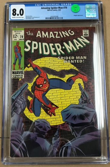 Spider-Man #70 - CGC 8.0 - Kingpin early appearance! KEY!