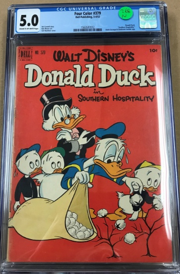 Four Color #379 - CGC 5.0 - Uncle Scrooge - Southern Hospitality - KEY!