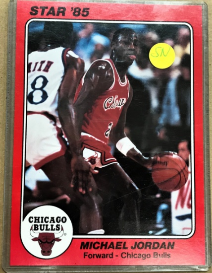 1986 Star Michael Jordan 5X7 Rookie Card - Very HTF & Sharp!