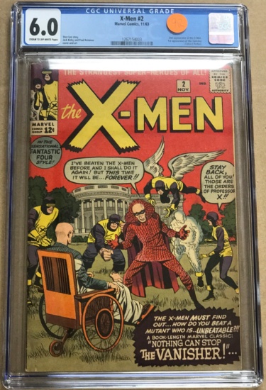 X-Men #2 - CGC 6.0 - Major KEY - awesome!  Must own!