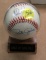 Baseball signed by: Pete Rose, Hank Aaron & Nolan Ryan!  (3) KEY HOFer autographs on one ball!