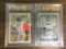 (2) Evan Longoria GEM MINT Rookie cards - Beckett 9.5