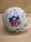 Football Helmet signed by Eli & Peyton Manning w/Steiner sticker - 100% guaranteed authentic