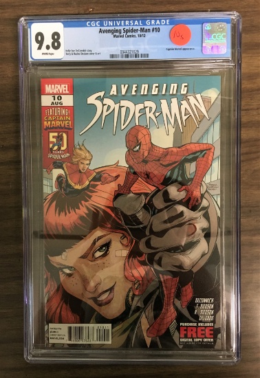 Avenging Spider-Man #10 CGC 9.8 w/ WHITE Pages