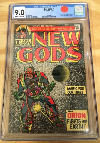 New Gods #1 - CGC 9.0 - KEY - Hot comics books radar!