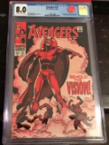 Avengers #57 - CGC 8.0 - 1st Vision - MAJOR Key!