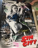 Sin City One-Sheet JESSICA ALBA Signed by 22+ Including Jessica Alba w/COA!