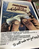 Cheech & Chong's UP IN SMOKE 1-Sheet Movie Poster signed by both Chech Marin & Tommy Chong w/PSA Cer