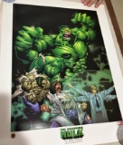 Lot of (3) Marvel LE DYNAMIC FORCES Prints w/Hulk, X-Men Cover 141 Days of Futures Past & Daredevil