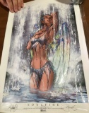 Soulfire LE 77/100 Print Signed by Michael Turner & Peter Steigerwald w/Wizard World & Aspen COA