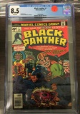 Black Panther #1 CGC 8.5 w/ WHITE Pahes