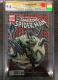 Amazing Spider-Man #700 CGC 9.4 w/ WHITE Pages Signed by Sal Buscema & Brett Breeding