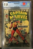 Captain Marvel #17 CGC 7.5