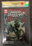 Amazing Spider-Man #700 CGC 9.6 w/ WHITE Pages Signed by Sal Buscema & Brett Breeding
