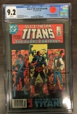 Tales of the Teen Titans #44 CGC 9.2 w/ WHITE Pages