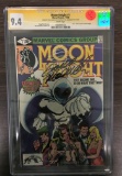 Moon Knight #1 CGC 9.4 w/ WHITE Pages - Signed by Moench and Sienkiewicz