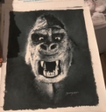 San Julian King Kong Original Oil on Canvas 14