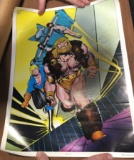 Doomsday Charlton Comics 1976 Original RARE Poster