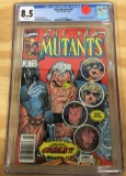 New Mutants #87 - CGC 8.5 w/WHITE pages - KEY 1st Cable