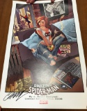 Amazing Spider-Man #609 Cover Print LE signed by artist J.Scott Campbell