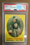 1958 Topps Sonny Jurgensen - PSA 5 - HOFer - ROOKIE card!