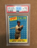 1958 Topps Ernie Banks AS - PSA 6 - EX/MT