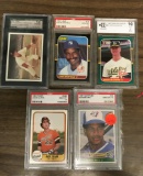 PSA and other 10 GEM MINT cards w/George Bell, Mark McGwire, Dave Winfield +++