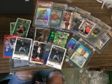 Large lot of GEM MINT and other graded and raw cards w/Don Mattingly, Dion Lewis & more