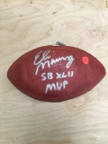 Eli Manning autographed Football 