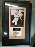Bob Feller signed baseball & shadowbox - HOFer - 100% authentic!