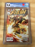 Flash #1 - CGC 9.8 - Fastest Man Alive! WHITE Pages