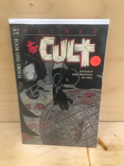 Batman: The Cult Book One signed by Bernie Wrightson & Bill Wray