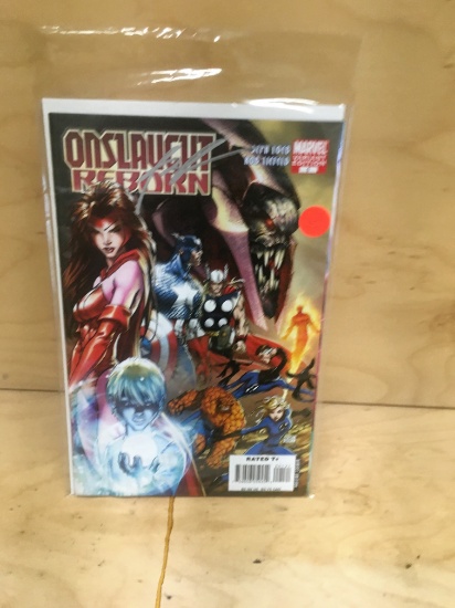 Onslaught Reborn Variant Edition signed by Rob Liefeld