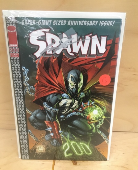 Spwan #200 signed by Rob Liefeld - Super Giant-Sized Anniversary issue!
