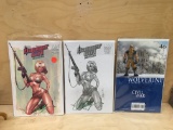Danger Girl Revolver Cover A & Sketch Cover both signed by J.Scott Campbell!  RARE!